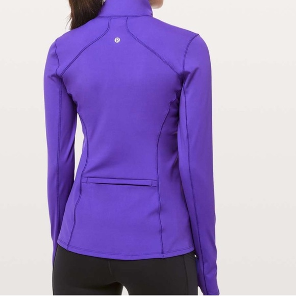 Lululemon Best Pace - half zip - lazurite blue/purple -8 - Picture 3 of 14